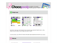 Tablet Screenshot of chocopoolp.com